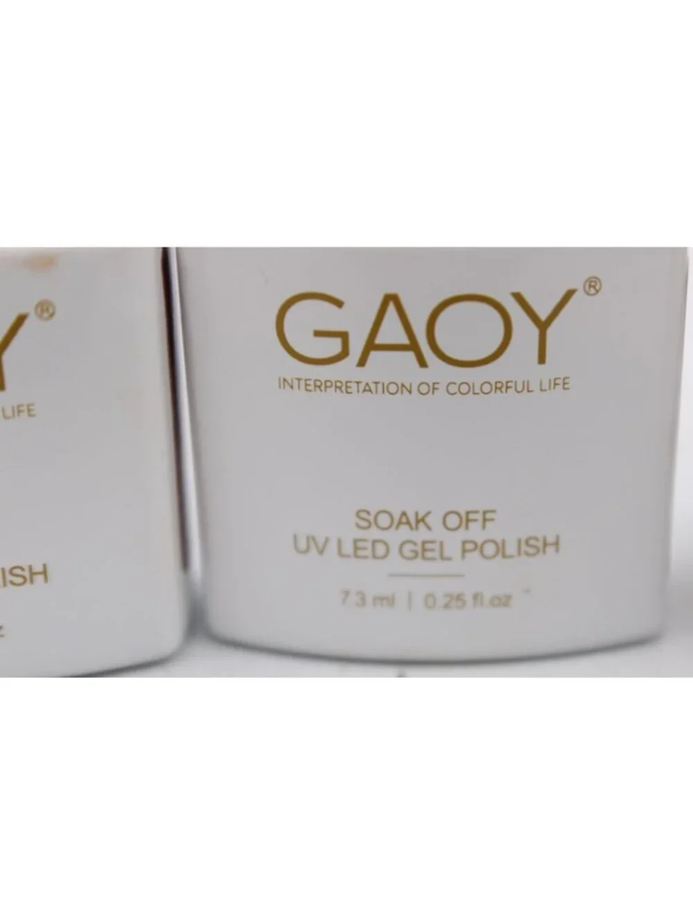 GAOY Gel Polish Set Soak Off UV LED 7.3ml & 6.5ml Nail Colors & Top Coat